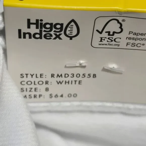 Rebecca Minkoff SIZE 8 High Waist White Shorts - Picture 4 of 7